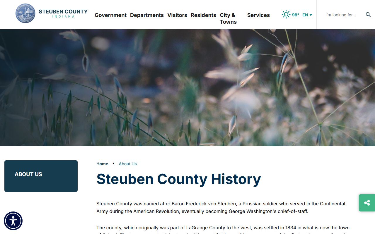Steuben County court history and records